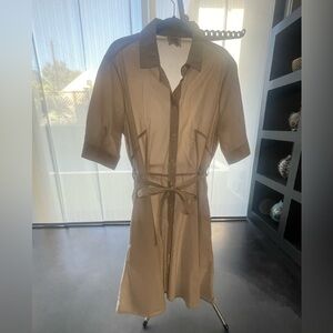 a shirt thing dress HAZEL POPLIN